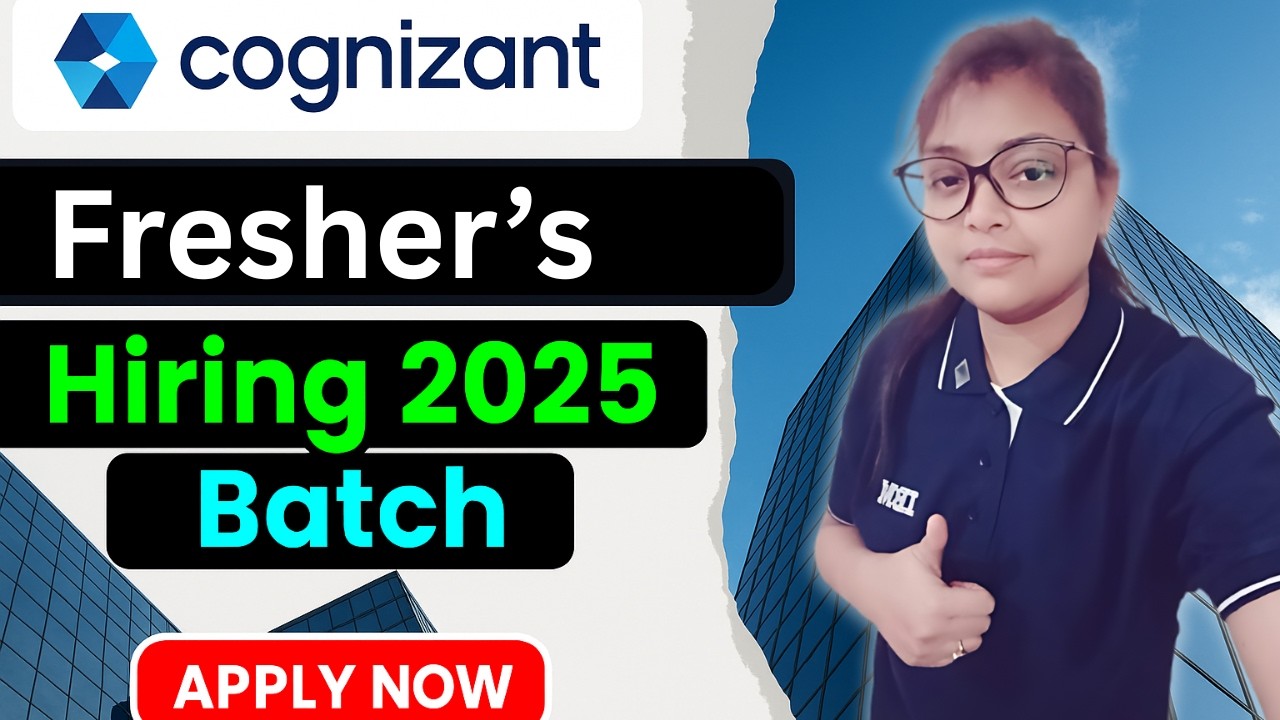 Cognizant Off Campus Drive 2025 | No Exam Jobs for Freshers | Apply Now ...