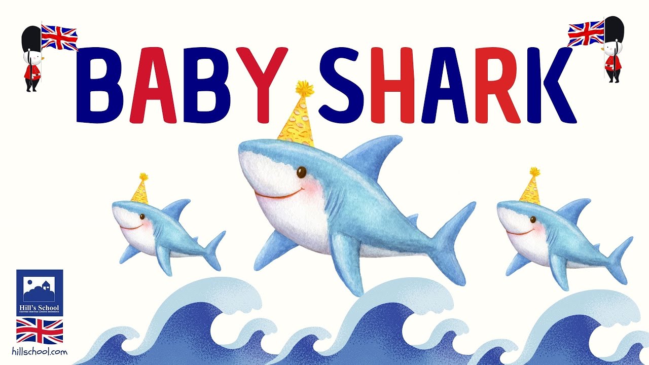 BABY SHARK DOO DOO DOO DOO song - Kids English Learning - EFL kids - Learn english and have fun!