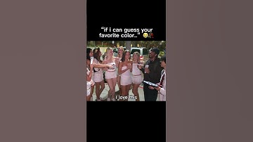 “if i can guess your favorite color…”😭🥀