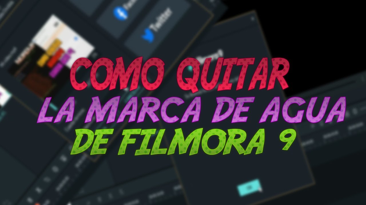 Cmo Quitar La Marca De Agua De Un Video 7 Soluciones Efectivas