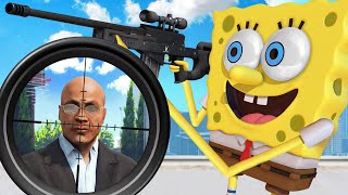 Spongebob Hitman Jobs in GTA 5 RP