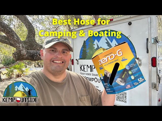 Best Hose for Camping & Boating  Reviewing the Teknor Apex Zero-G Hose for  Your Camper or Boat 