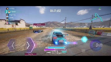Ace Racer on Poco F3 highest settings  ranked race