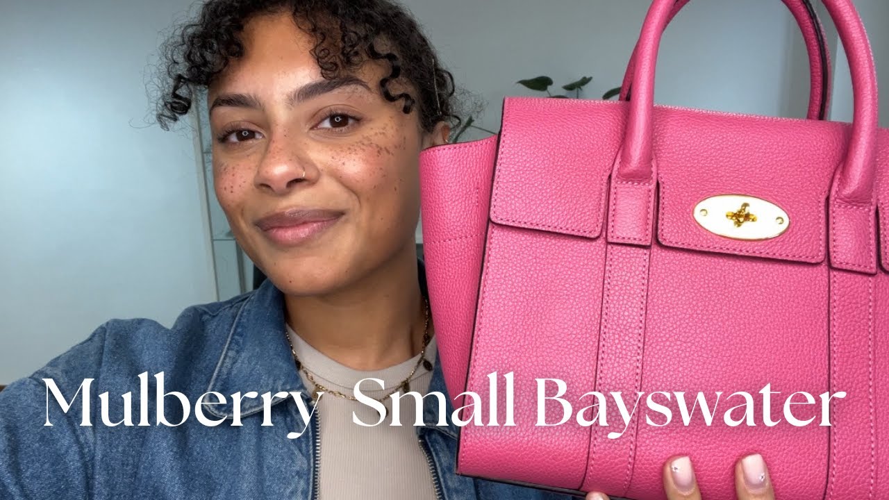 ショルダーバッグ・ポシェット SMALL BAYSWATER SHOULDER BAG Mulberry Small Bayswater Review - YouTube