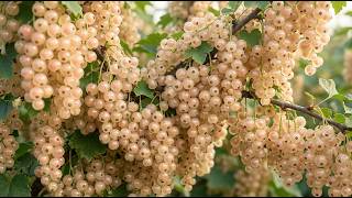 Download Lagu Modern White Currant Farming – From Soil Preparation to Harvesting Giant Beautiful White Currant MP3