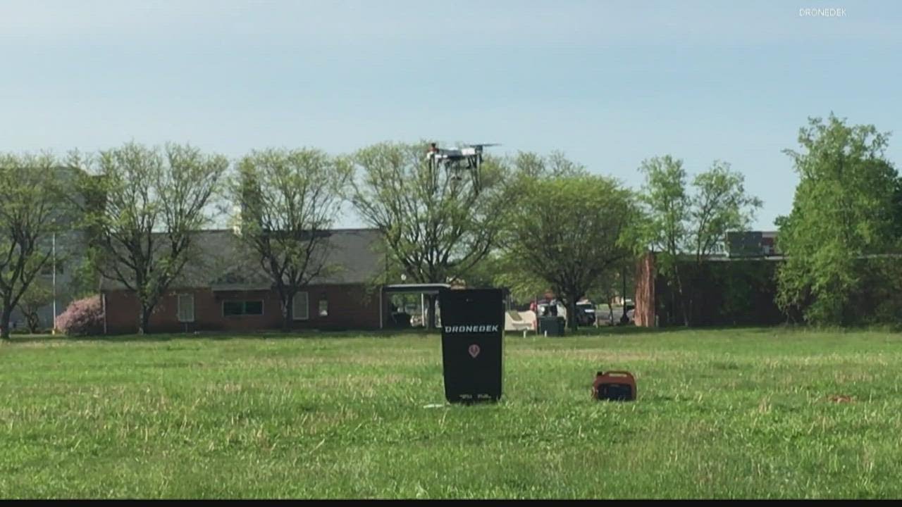 Indiana company develops 'mailbox of the future' that can receive packages by drone
