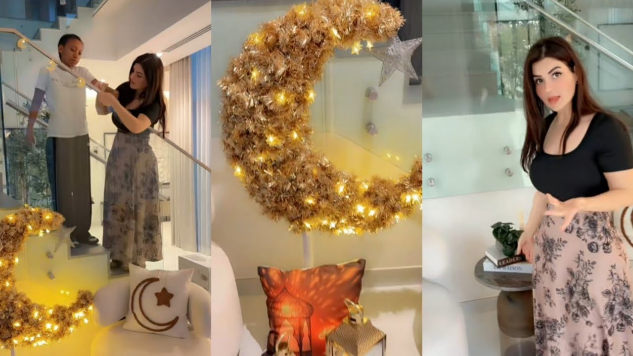 نور وعصام 🔥 شوفوا ترتيبات نوشه ا🥰لعسل لرمضان