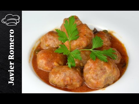 Albóndigas con salsa putanesca By #JavierRomero