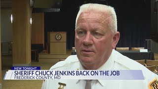 Frederick County Sheriff speaks out after returning from self-imposed administrative leave