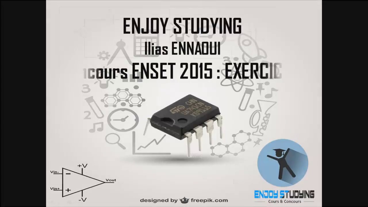 Concours BAC+2 : concours electronique cycle ingénieur ENSET 2015 : Exercice 9