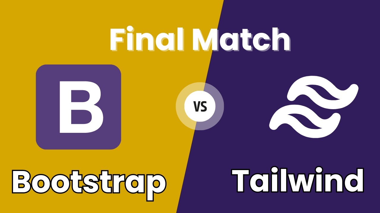 Bootstrap VS Tailwind | Which one is better ? - YouTube