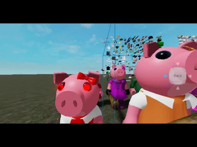 Piggy By Tattyartmemes On Newgrounds - Piggy Roblox Characters, HD Png  Download - vhv