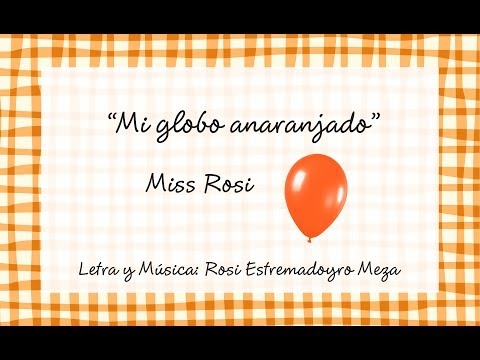 Mi globo anaranjado