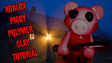 Roblox Piggy polymer clay tutorial