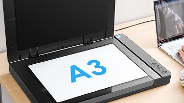 VIISAN 3120 A3 Flatbed Scanner, 1200 DPI, CIS Sensor, Scan 11.7" x 16.7" in 8 sec