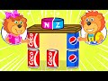 Leo Makes Amazing Science Experiments with Magnets | Lion Family | Cartoon for Kids1