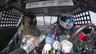 Lynn Draddy Talladega Ride Along with Layne Schranz