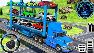 Car Transport Truck Driver Simulator - Cargo Transporting Trailer Truck Driving: Android Gameplay screenshot 3
