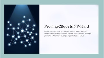 Proving Clique is NP-Hard | Reduction from Independent Set Explained