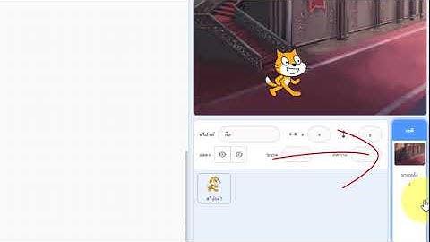 วิทยาการคำนวณ ป.4 การนำเข้าฉากหลัง Scratch