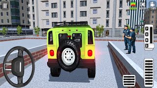 Automatic SUV Jeep Racing Games - Master Parking Car Get Target - Android Gameplay screenshot 1