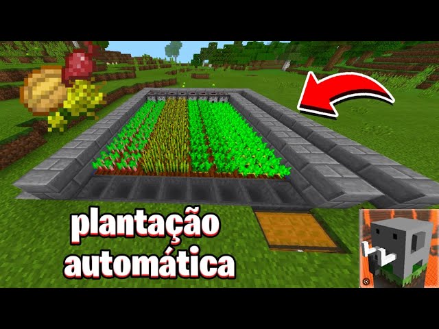 Tudo Sobre Minecraft: Plantação Automatica