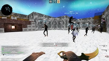 CSGO Zombie Survival Mod zm_camp_cold_csgo On Ghostcap