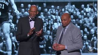 Bill Russell Flips Charles Barkley On Live TV | NBA Awards 2018