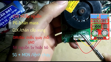 KÍCH CHẠY ĐỘNG CƠ KHÔNG CHỔI THAN DỄ ỢT