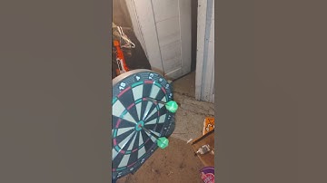 Electronic dart board (with two darts attached)