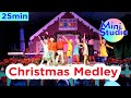 Christmas songs medley  mini studio  kids power  25 minutes