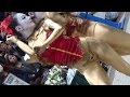 金粉ショーで踊るセクシーな女性~Golden Sexy Dancers ゴールデンズ 大駱駝艦 高円寺びっくり大道芸2015