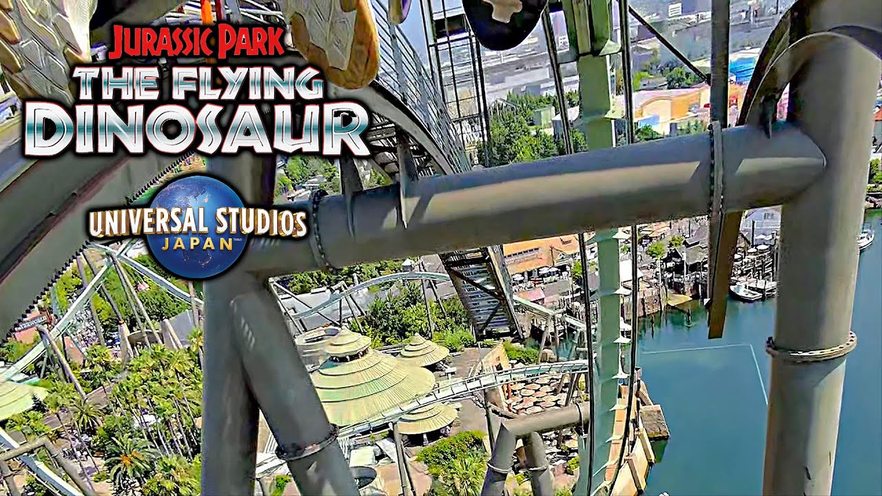 2025 The Flying Dinosaur Roller Coaster On Ride POV Universal Studios Japan