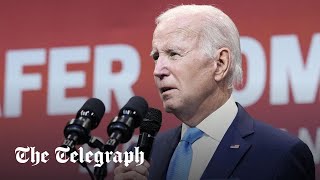 video: Joe Biden baffles audience by ending his speech with ‘God save the Queen’