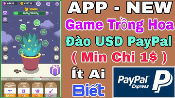 APP NEW My Plan Trồng Hoa Kiếm Tiền PayPal Miễn Phí 2022. Min Rút Chỉ Có 1$ Rất Thấp Và Uy Tín.
