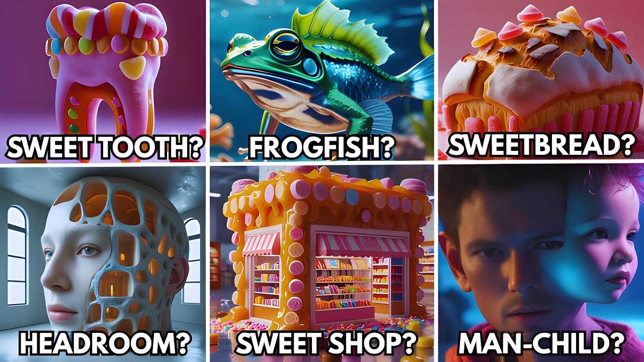 Literal vs Reality English Compound Words Compilation #10