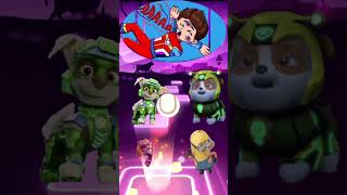 Fight Family 👪 PawPatrol Team Tileshop EDM Rush 🕺⚰️🕺 #short #shorts #viral #youtubeshorts#yt