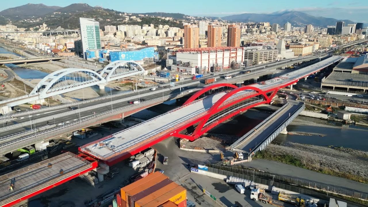 Nuova viabilità portuale Genova, completa al 90% da ponente alla Lanterna - 22.01.2025