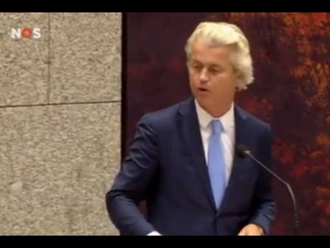 Inbreng Geert Wilders debat over de nasleep van de legercoup Turkije