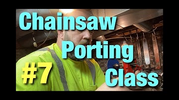 Chainsaw Porting Class!!  How To Port A Chainsaw For Beginners!  Homelite Super XL Automatic #7