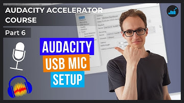 How To Set Up A USB Microphone To Record In Audacity | Audacity Accelerator Course [Part 6]