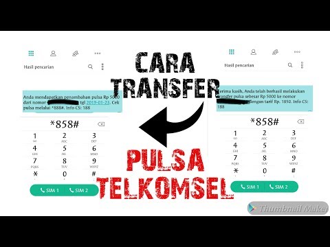 Cara Transfer Pulsa Sesama Telkomsel. 