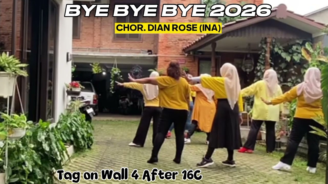 Bye Bye Bye 2026 | Line Dance | Demo | Chor. 