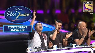 इस Contestant के High Notes ने किया सबको Shock | Indian Idol Junior | Contestant Mash Up