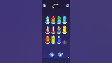 Nut Sort Level 41 and 42 #puzzle