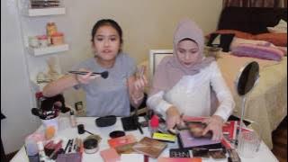 5 MINS MAKEUP CHALLENGE WITH MAMA