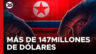 CONFIDENCIAL | Corea del Norte ROBÓ una bolsa de CRIPTOMONEDAS y blanqueó U$S 147,5 millones