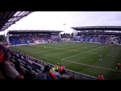 Gas v Colchester dancing girls and ear-bashing Tannoy