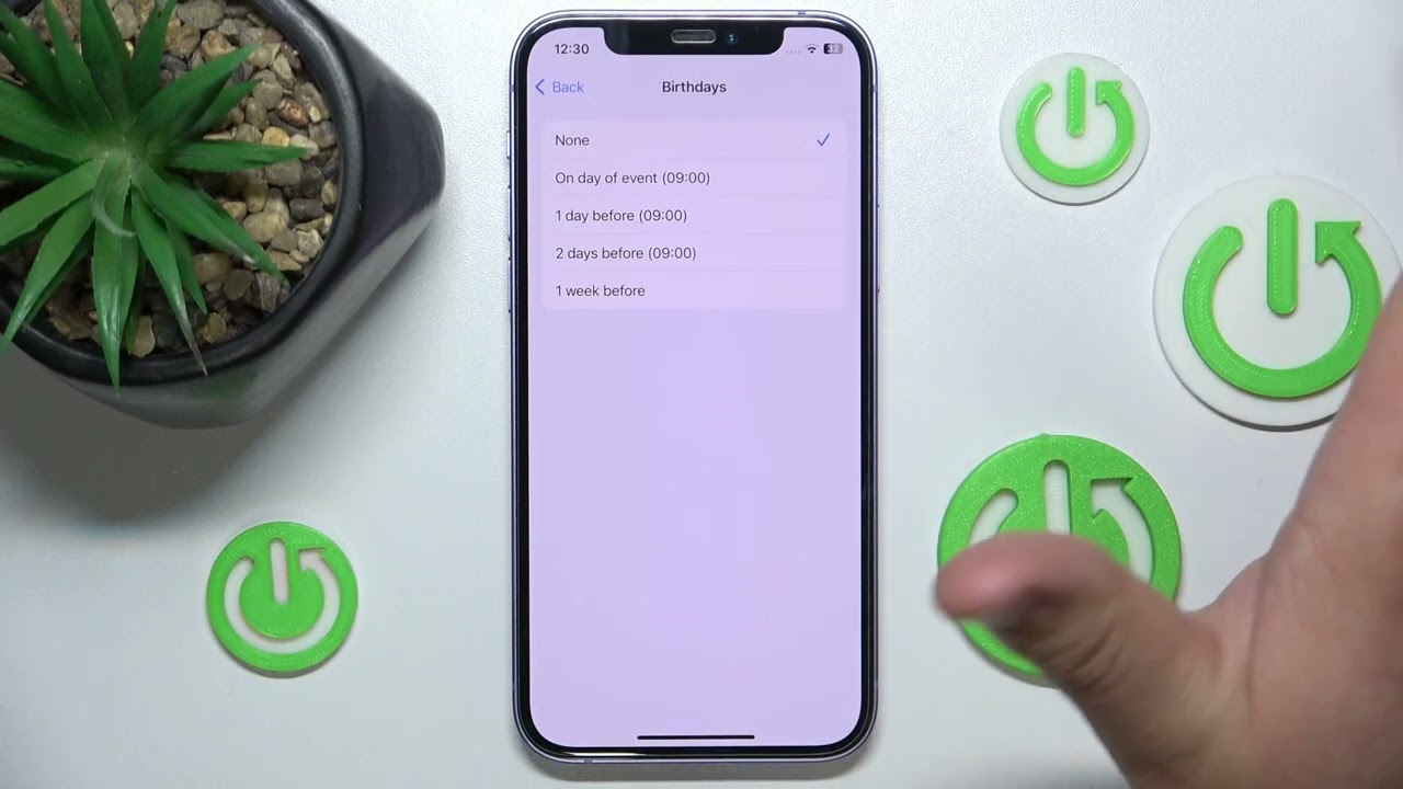 How to Set Default Alert Notification For Birthdays on iPhone