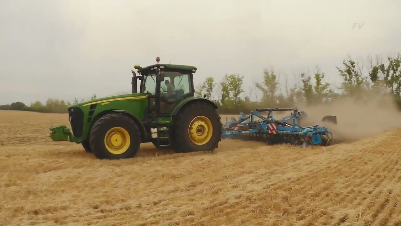Lemken Rubin 9 + John Deere 8345 R